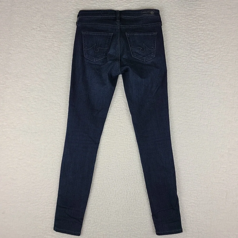 AG Adriano Goldschmied Jeans Womens 25 The Legging Super Skinny Ankle Dark Wash‎